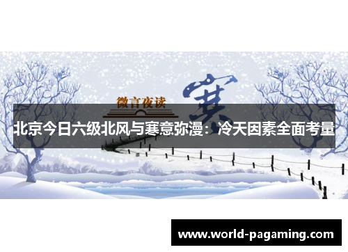 北京今日六级北风与寒意弥漫：冷天因素全面考量